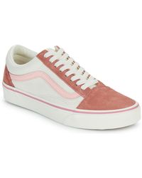 Vans - Shoes (trainers) Old Skool Multi Block Pink - Lyst