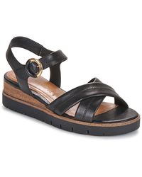 Tamaris - Wedge Sandals 28202-003 - Lyst