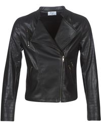 Moony Mood Lavine Leather Jacket - Black