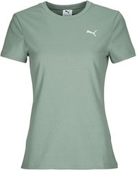 PUMA - T Shirt Ess Elevated Rib Tee - Lyst
