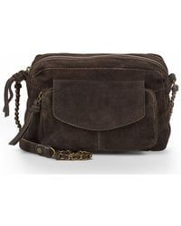 Pieces - Shoulder Bag Pcnaina Suede - Lyst