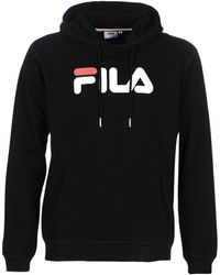 Fila - Sudadera Pure Hoody Men's Sweatshirt In Black - Lyst