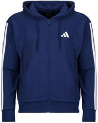 adidas - Tracksuit Jacket Essentials 3-stripes French Terry Full-zip Hoodie - Lyst