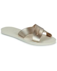 Havaianas - Mules / Casual Shoes Aqua Metallic - Lyst