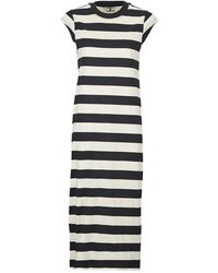 Pepe Jeans - Long Dress Lila - Lyst