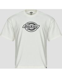Dickies - T Shirt Forth Shaw Tee Ss Egret - Lyst