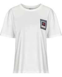 Pieces - T Shirt Pceloise Ss Emb - Lyst