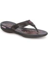 Reebok Leather Easytone Plus Flip Women's Flip Flops / Sandals (shoes) In  Purple - Save 29% - Lyst