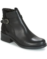 Betty London - Harris Women's Mid Boots In Black - Lyst