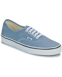 Vans - Shoes (trainers) Authentic Color Theory Dusty Blue - Lyst