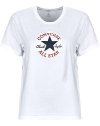 Converse - T Shirt Chuck Patch Standard Fit Tee - Lyst