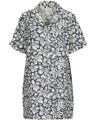 Rip Curl - Dress Las Dalias Ss Shirt Dress - Lyst