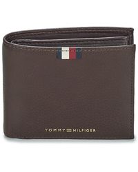 Tommy Hilfiger - Purse Wallet Th Corp Leather Cc And Coin - Lyst