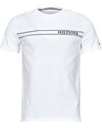 Tommy Hilfiger - T Shirt Monotype Stripe - Lyst