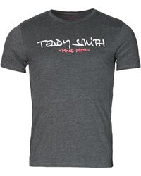 Teddy Smith Ticlass T Shirt - Grey