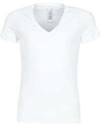 Hom - Sup' Cotton Tshirt Col V Profond T Shirt - Lyst