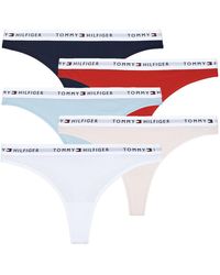Tommy Hilfiger - Tanga Briefs Pack Thong X5 - Lyst