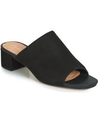 Clarks Orabella Daisy Mules / Casual Shoes - Black