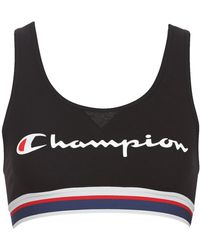 Champion Authentic Women's Sports Bras In Multicolour - Black