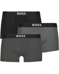 BOSS - Boxer Shorts Trunk 3p One D - Lyst