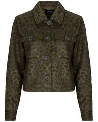 ONLY - Jacket Onlmoon Aop Fauxsuede - Lyst