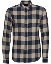 Only & Sons - Onsgudmund Life Ls Checked Shirt Long Sleeved Shirt - Lyst