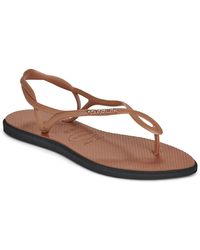 Havaianas - Flat Sandals Luna Point - Lyst