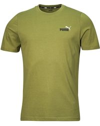 PUMA - T Shirt Ess+ 2 Col Small Logo Tee - Lyst