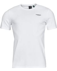 G-Star - Slim Base R T S\s T Shirt - Lyst