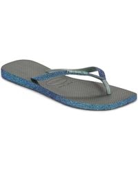 Havaianas - Flip Flops / Sandals (shoes) Square Sparkle - Lyst