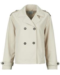 ONLY - Trench Coat Onlhannah Short Trenchcoat - Lyst