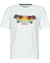 Jack & Jones - T Shirt Jjsummer Vibe Tee Ss Crew Neck - Lyst
