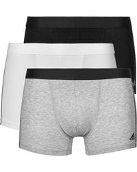 adidas - Boxer Shorts Active Flex Cotton 3 Stripes - Lyst