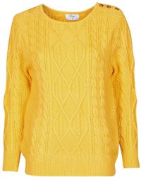 Betty London - Jedro Women's Sweater In Yellow - Lyst