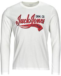 Jack & Jones - Long Sleeve T-shirt Jjelogo Tee Ls O-neck 2 Col Aw23 Sn - Lyst