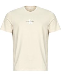 Calvin Klein - T Shirt Ss 30s Micro Monologo Graphic Te - Lyst