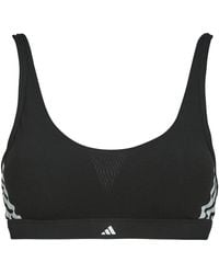 adidas - Sports Bras Active Essentials Cotton 3 Stripes - Lyst