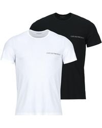 Emporio Armani - T Shirt Em000391 Pack De 2 - Lyst