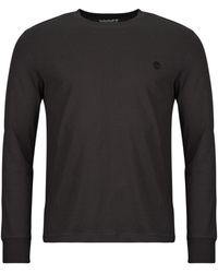 Timberland - Long Sleeve T-shirt Tree Embroidered Exterer River Slim - Lyst