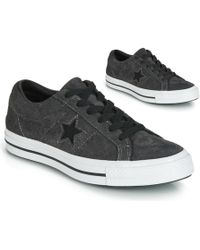 converse grey one star