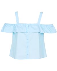 Moony Mood - Ifarandol Women's Blouse In Blue - Lyst