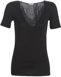 DAMART Fancy Knit Grade 4 Bodysuits - Black