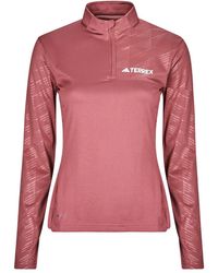 adidas - Sweatshirts Multi Half-zip Long Sleeve Long-sleeve Top - Lyst