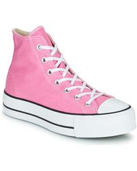 chuck taylor all star lift seasonal colors rosa
