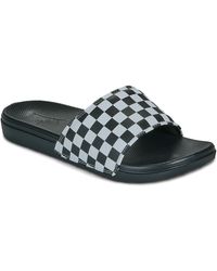 Vans - Tap-dancing Mte La Costa Slide-on (checkerboard) Truwht/blk - Lyst