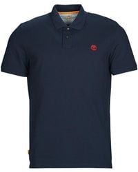 Timberland - Shirts & Polo Shirts Hommes Blue/dark - L - Short-sleeved Polo - Lyst