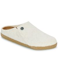Birkenstock - Flip Flops Zermatt Standard Fe Ecru - Lyst