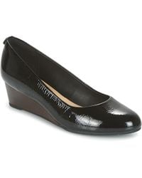 clarks wedge trainers