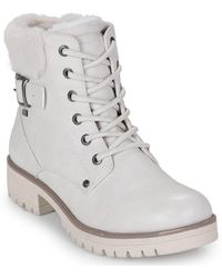 Tom Tailor - Mid Boots 4290100030-cream - Lyst