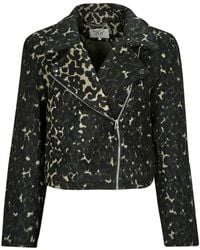 Jdy - Jacket Tennessee Leo Biker Jacket Otw Qiq - Lyst